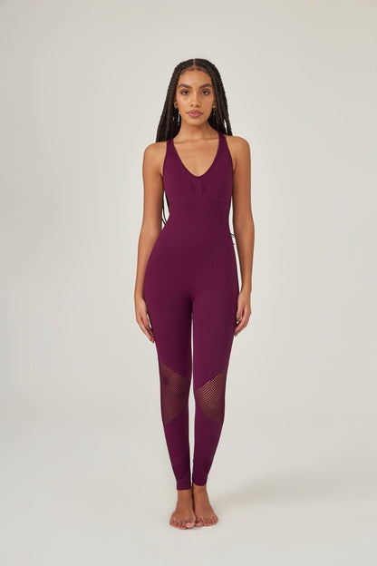 Jumpsuit skin ameixa
