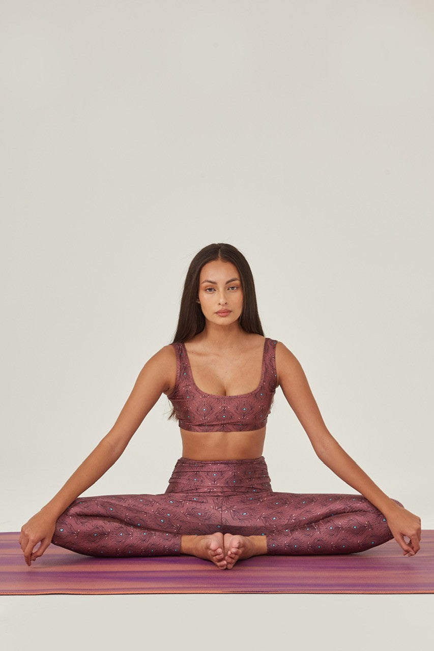 Top chloé ferrugem