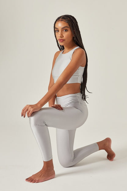 Legging glam light grey