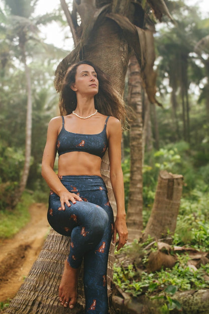 Legging isla blue tiger