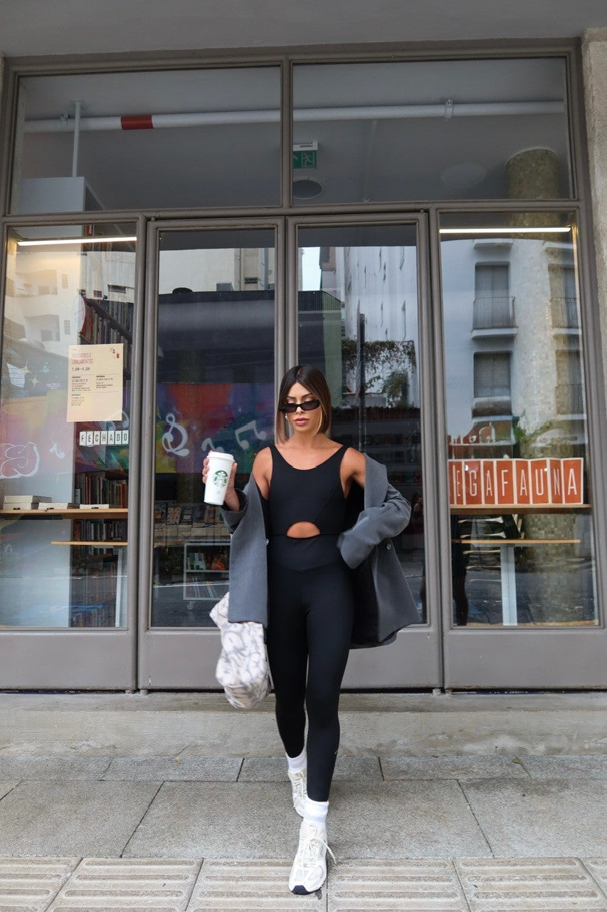 Jumpsuit power black