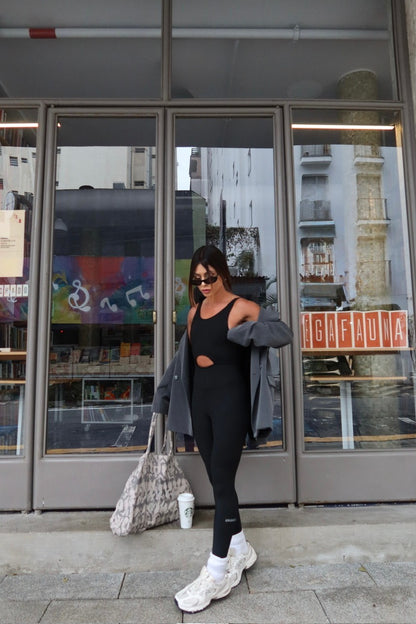 Jumpsuit power black