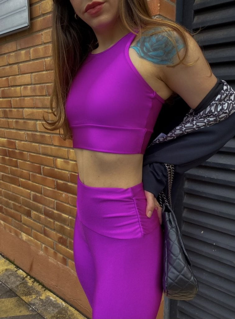 Top glam hot pink