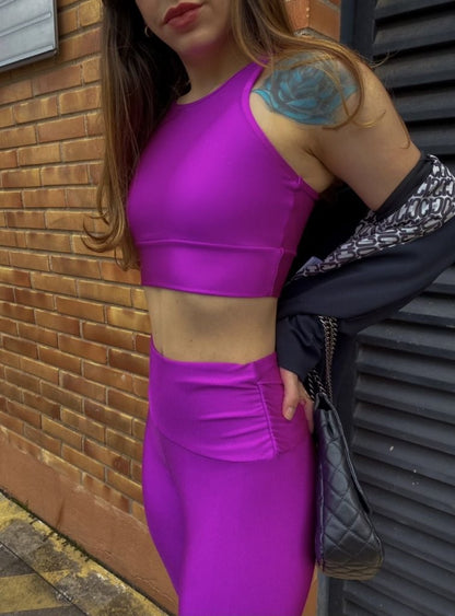 Top glam hot pink