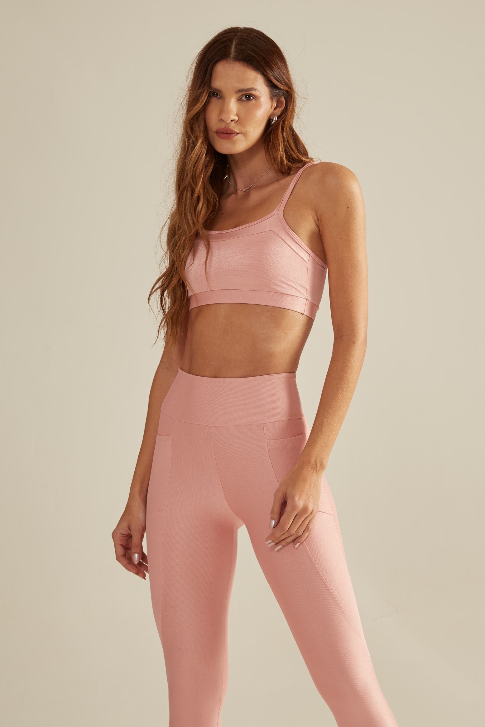 Conjunto basic premium rosa candy