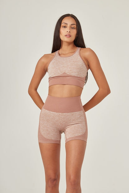 Conjunto shorts skin capuccino