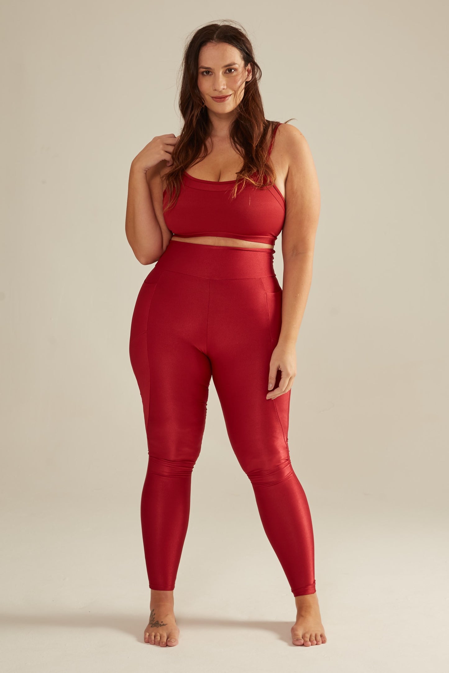 Conjunto vermelho basic premium