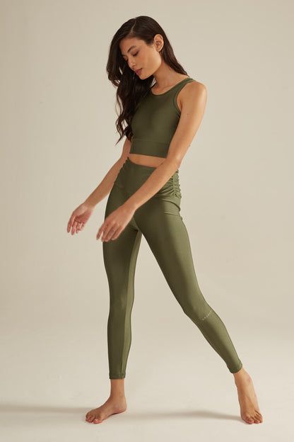 Legging glam green