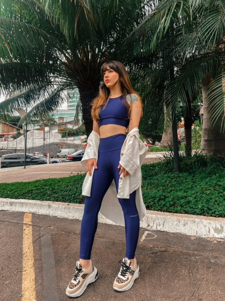 Legging glam classic blue