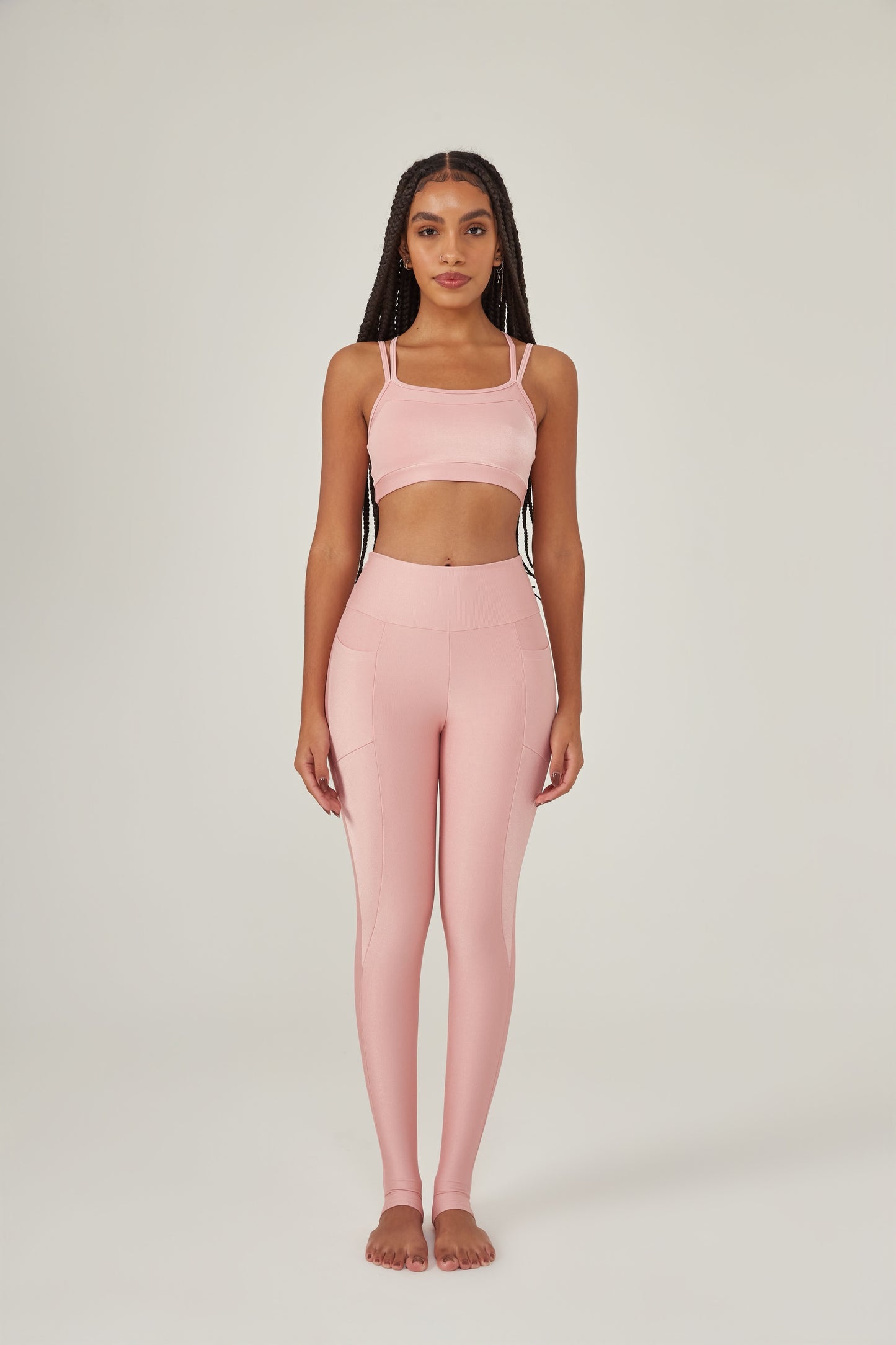 Conjunto basic premium rosa candy