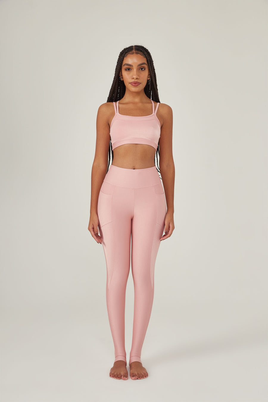 Conjunto basic premium rosa candy