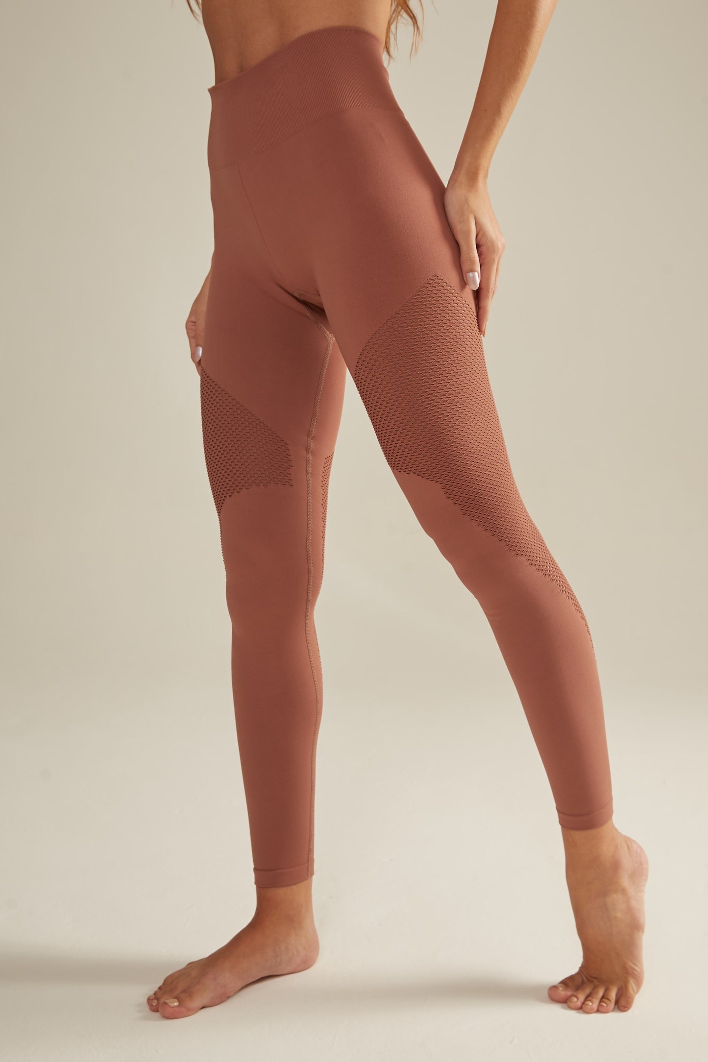 Legging skin capuccino