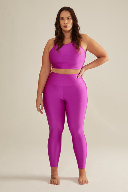 Legging glam hot pink