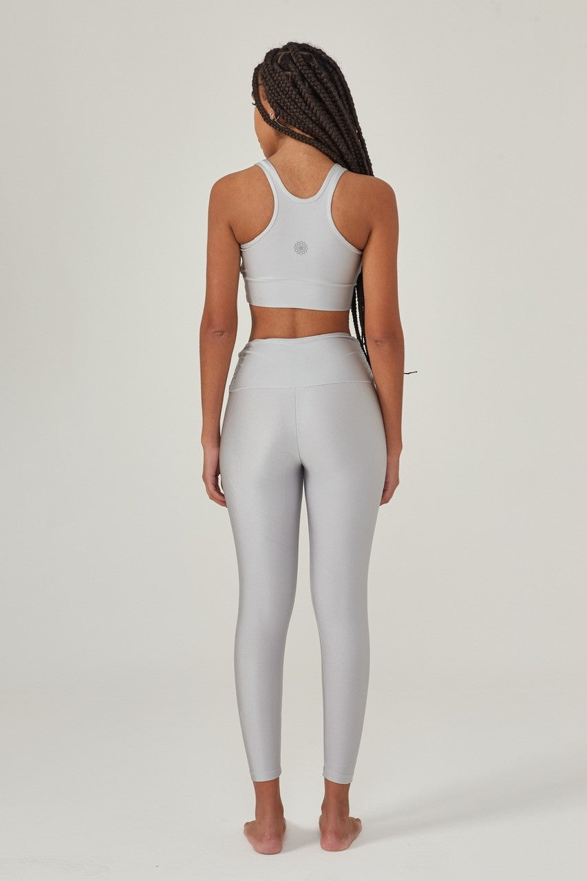 Legging glam light grey