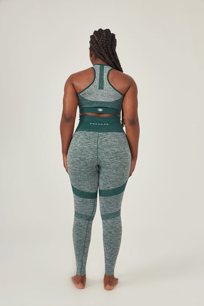 Legging skin mescla floresta