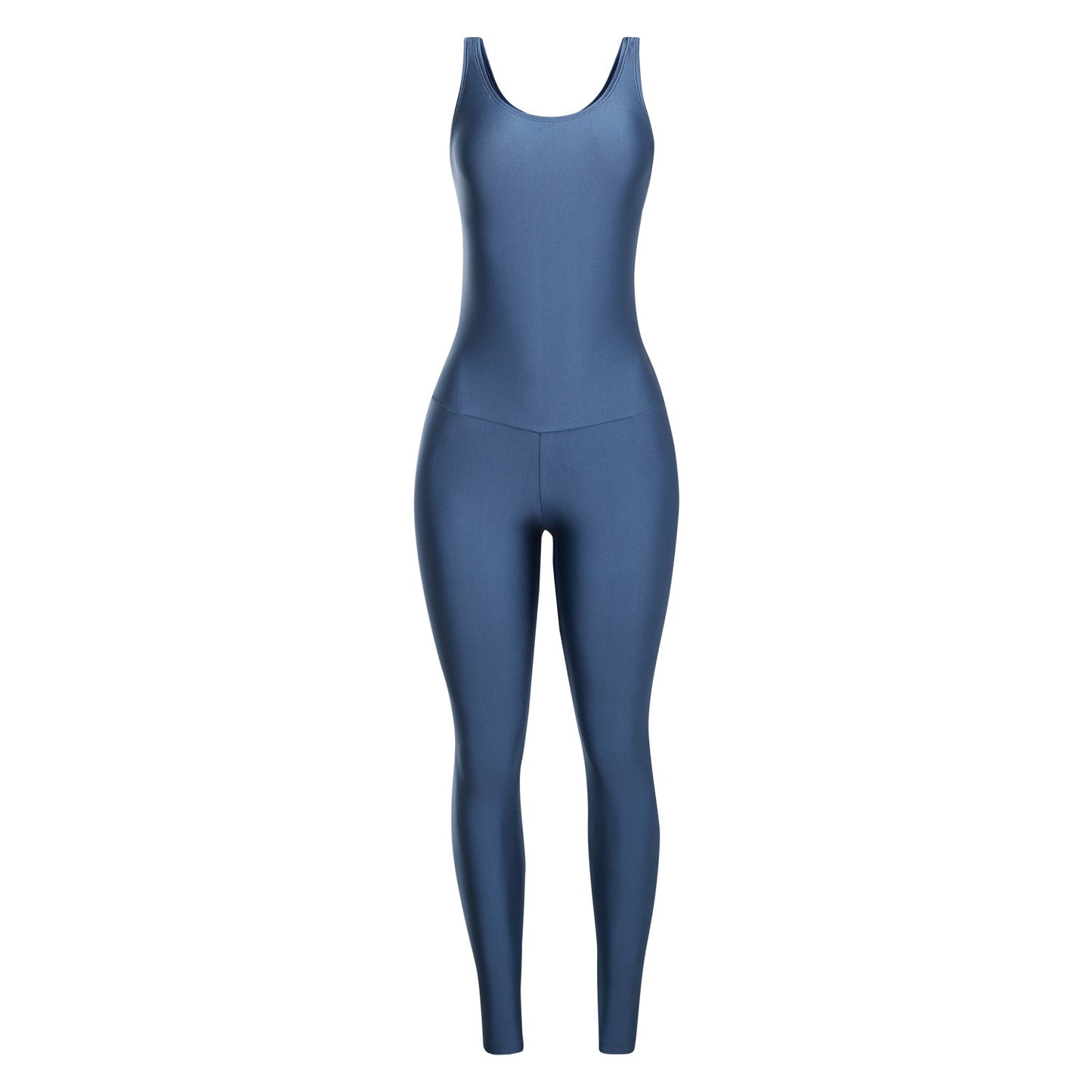 Jumpsuit soft shine azul petróleo