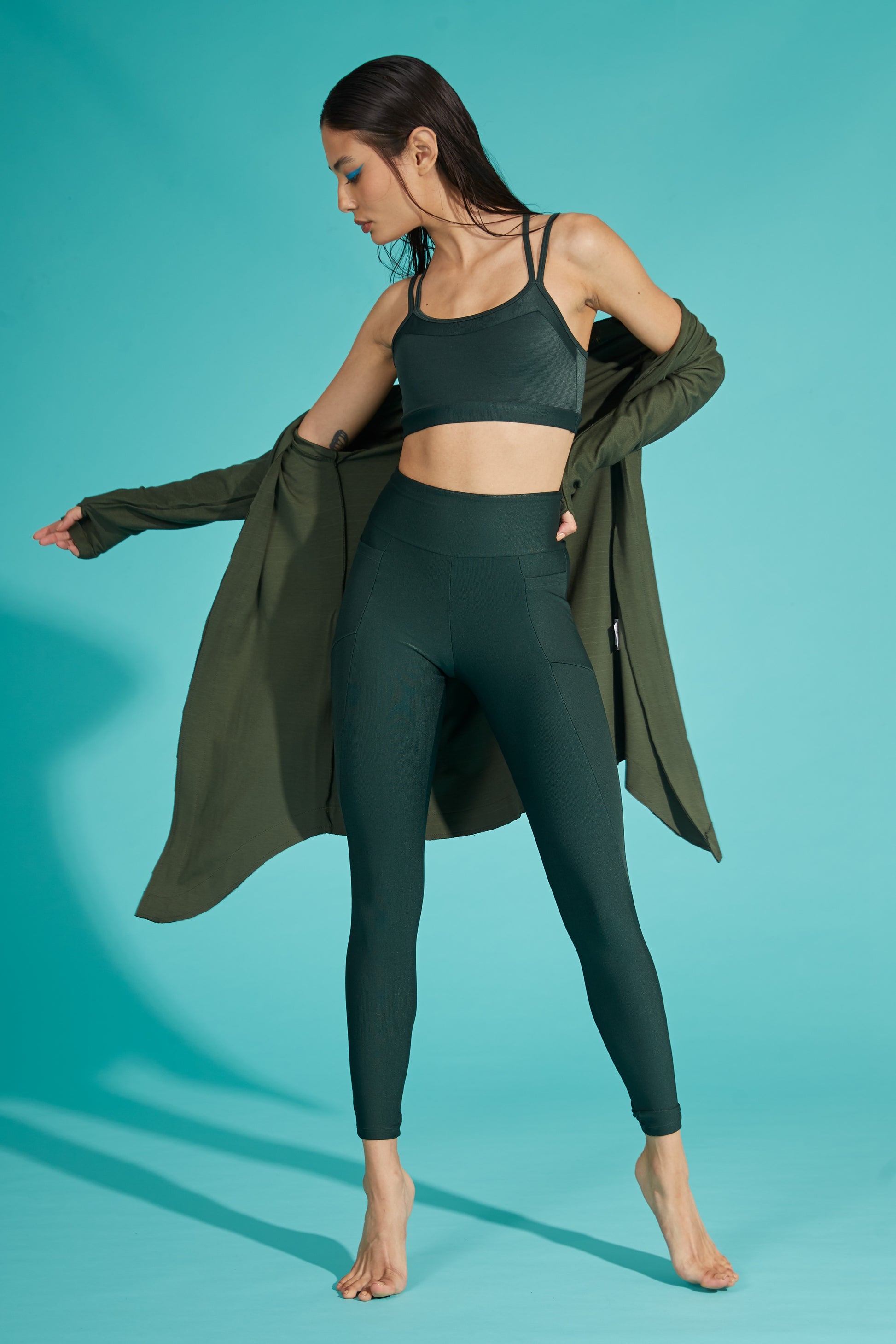 Conjunto basic premium verde jade