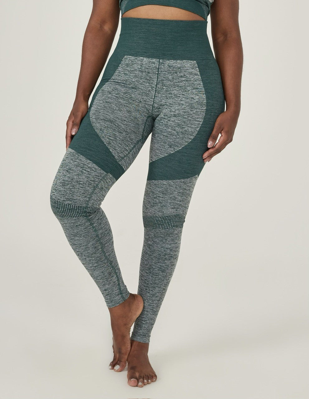 Legging skin mescla floresta