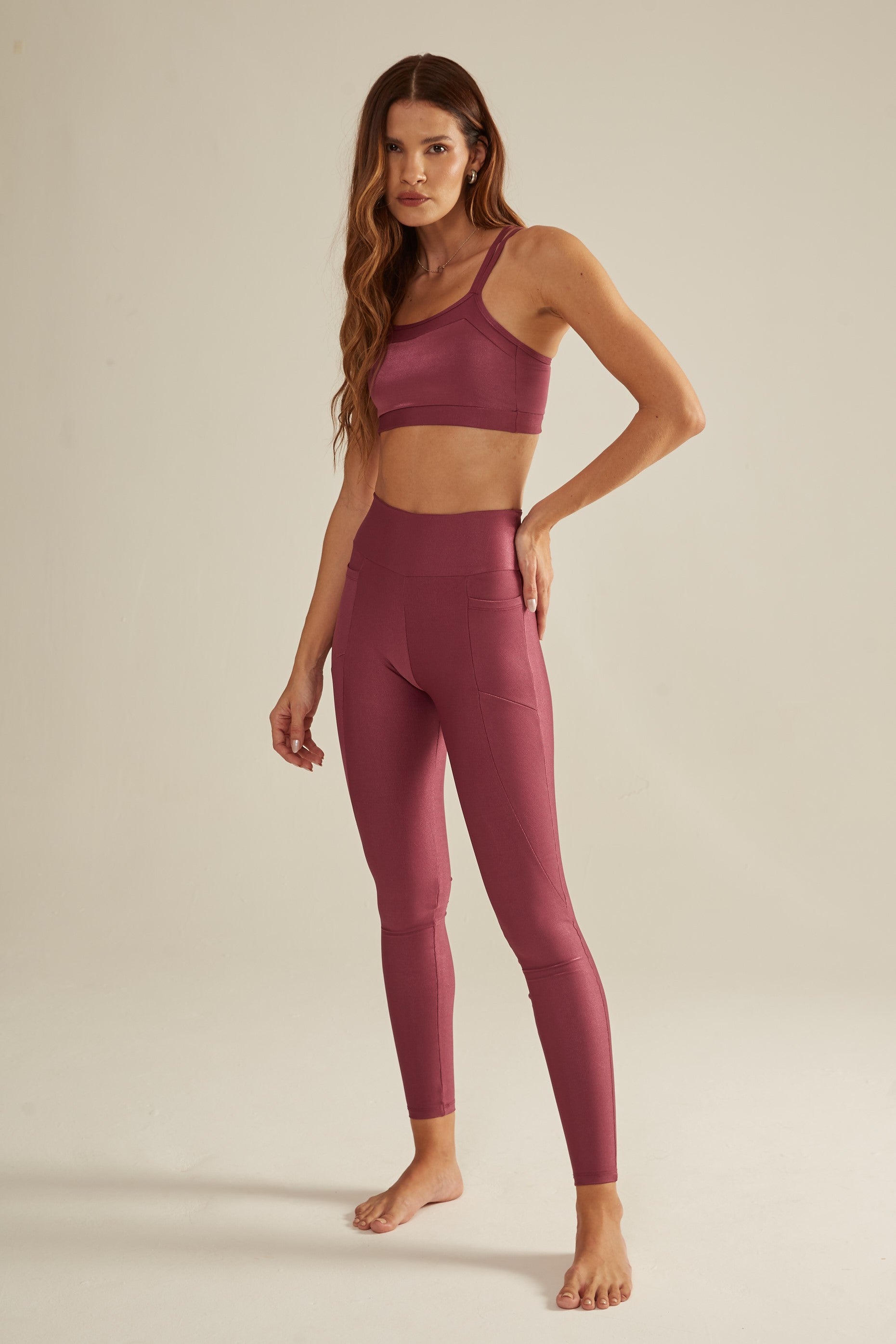 Conjunto basic premium rose chic