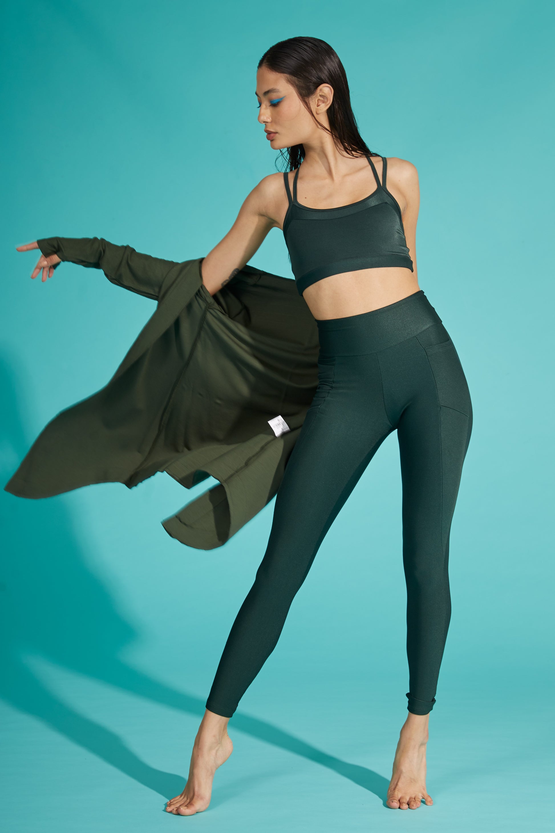 Conjunto basic premium verde jade