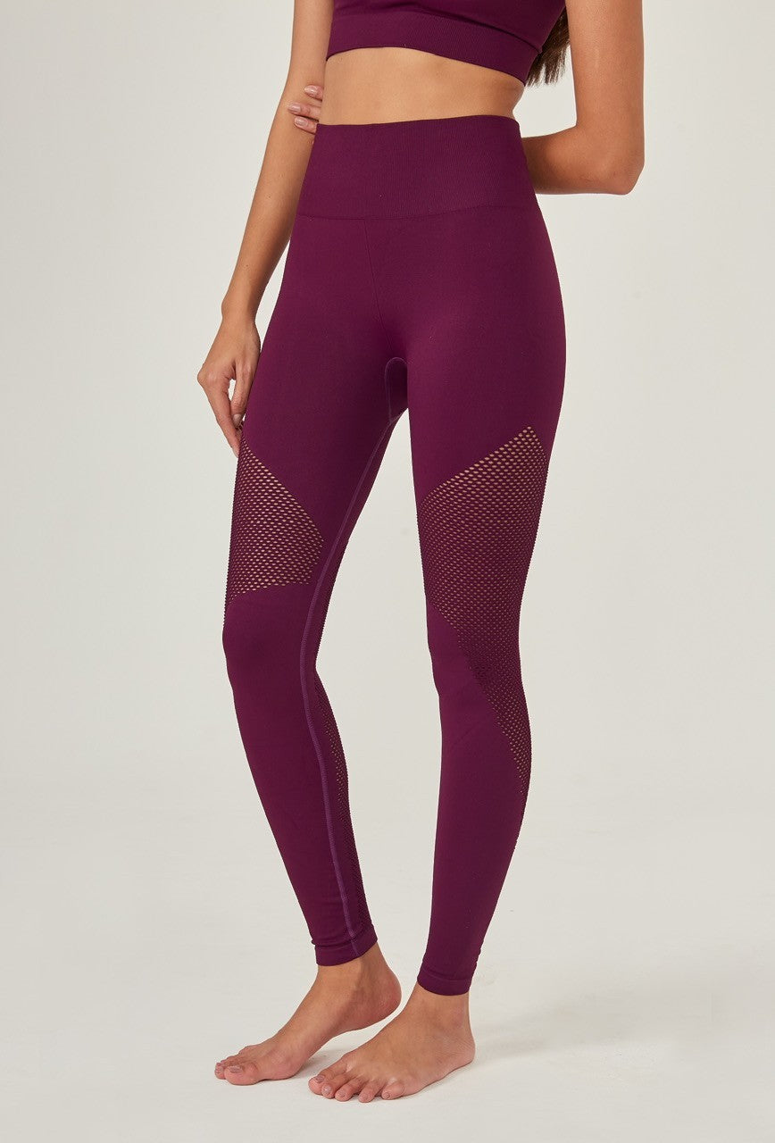 Legging skin ameixa